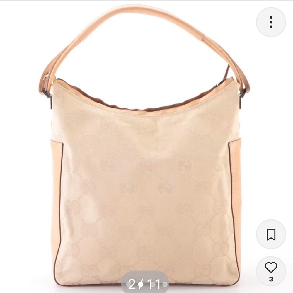 GUCCI MONOGRAM TOTE BAG - Picture 5 of 7